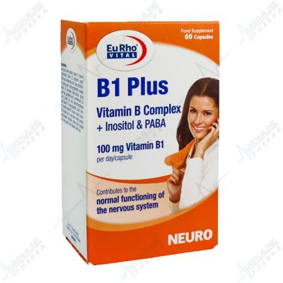 کپسول ویتامین B1 پلاس یوروویتال